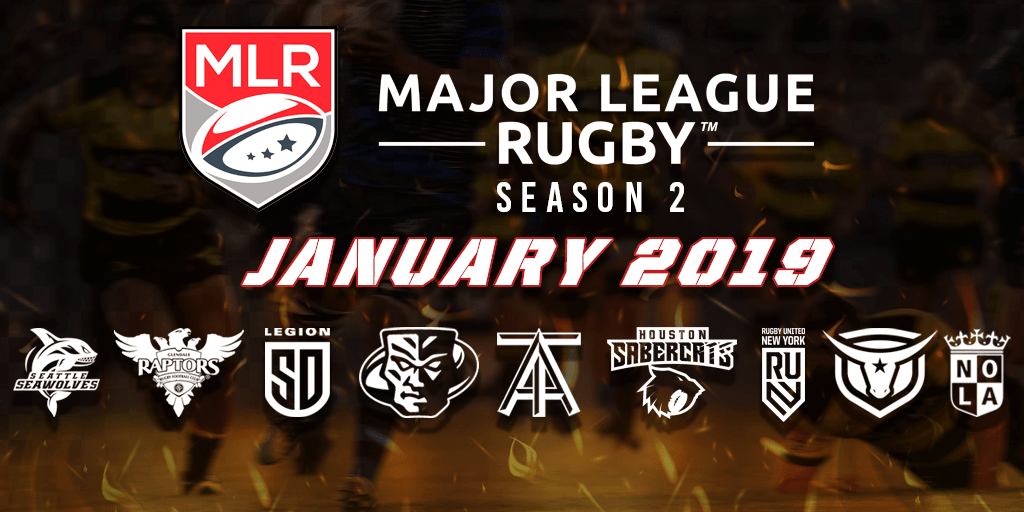 MAJOR LEAGUE RUGBY 2019 SCHEDULE
