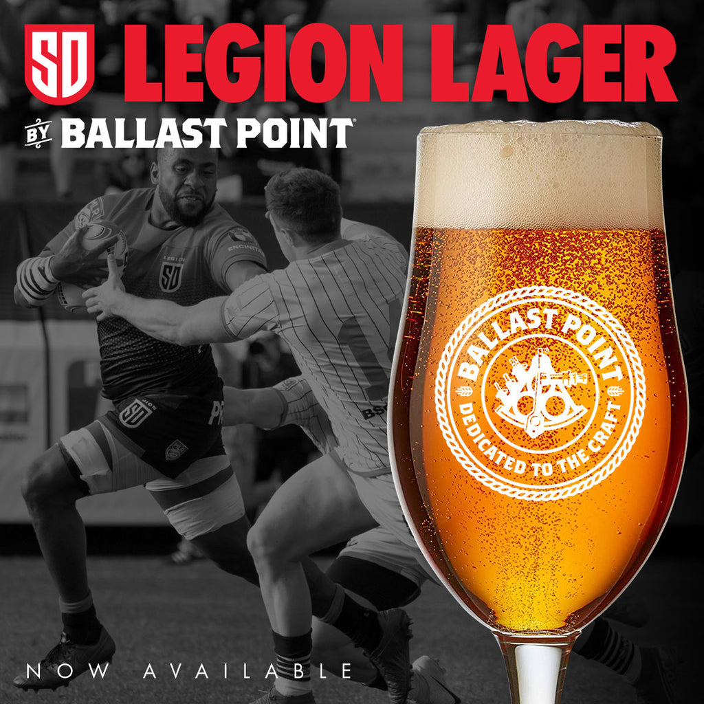 San Diego Legion and Ballast Point Brewing Co. Introduce Legion Lager