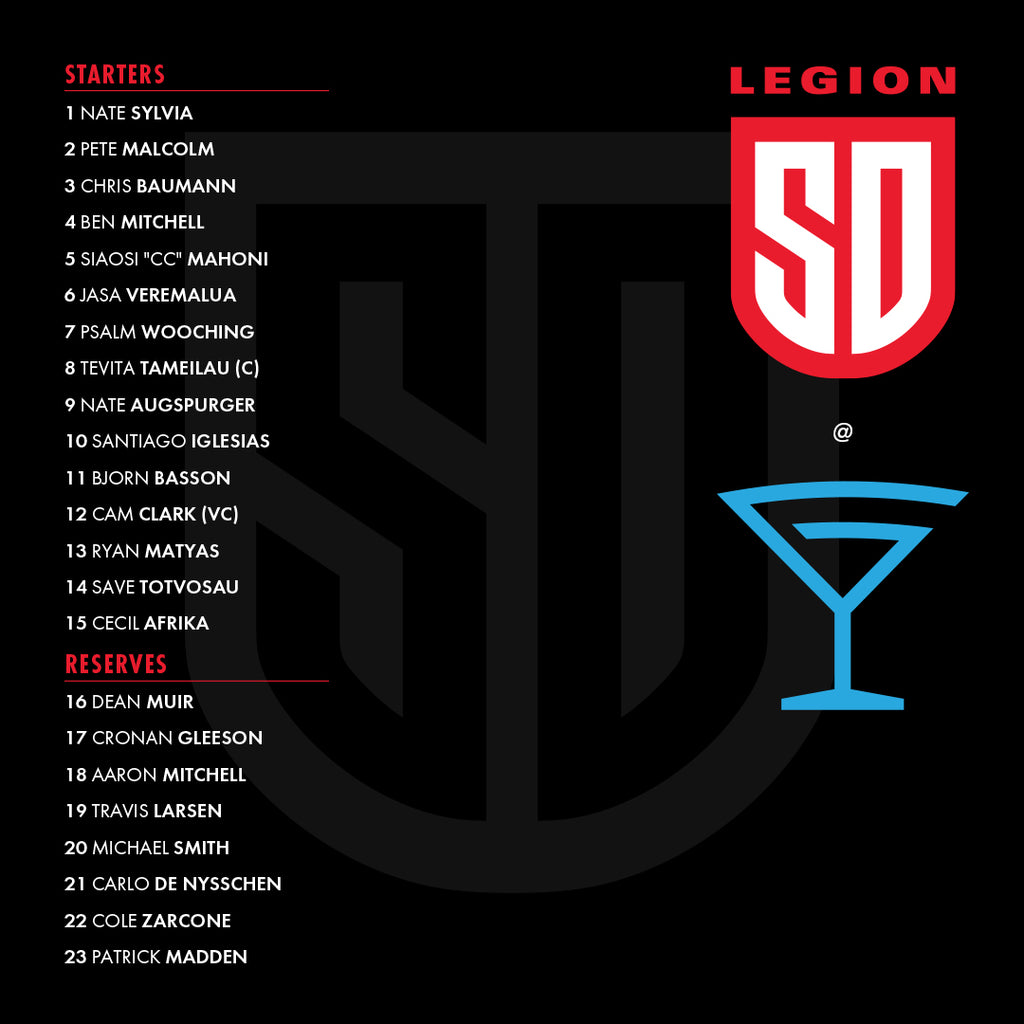 Match 6 vs. LA Giltinis: Team Roster & Updates