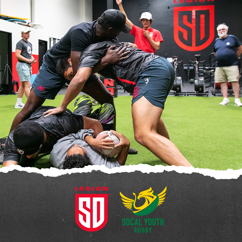San Diego Legion and Southern California Youth Rugby Partner to Grow the Youth Game