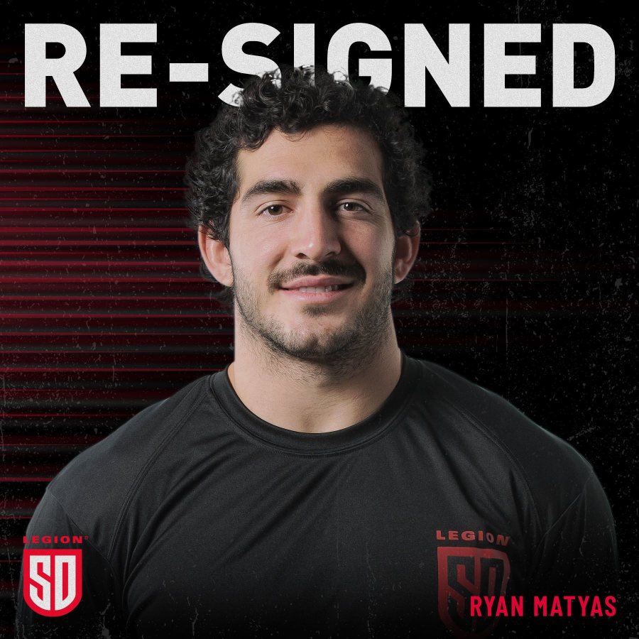 RYAN MATYAS RE-SIGNS WITH LEGION