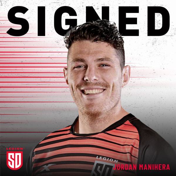 JORDAN MANIHERA SIGNS WITH THE LEGION