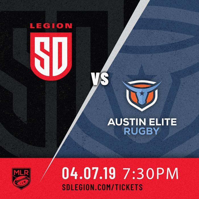 LEGION WELCOME AUSTIN ELITE RUGBY