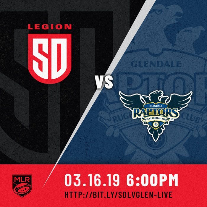 LEGION TRAVEL TO SNOWY DENVER TO FACE GLENDALE