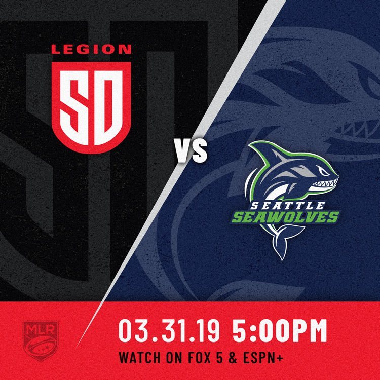 LEGION ON THE ROAD TO TEST SEAWOLVES