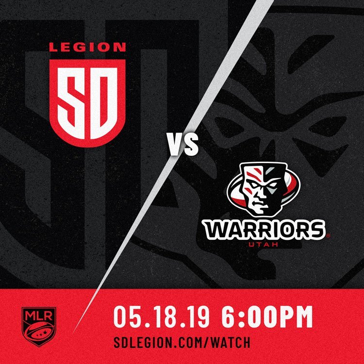 TOP-RANKED LEGION HIT THE ROAD FOR TILT WITH WARRIORS