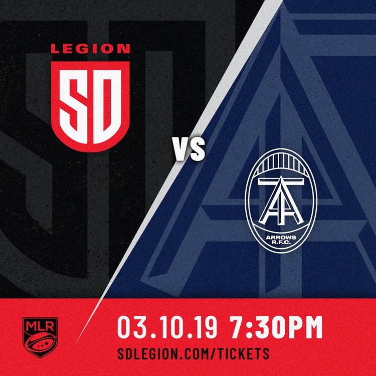3.10 LEGION VS. TORONTO ARROWS GAME PREVIEW