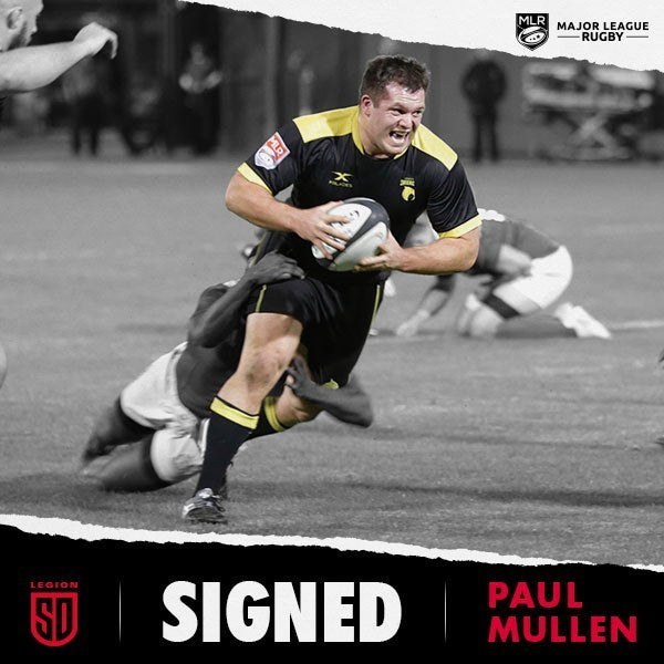 PAUL MULLEN JOINS SAN DIEGO LEGION