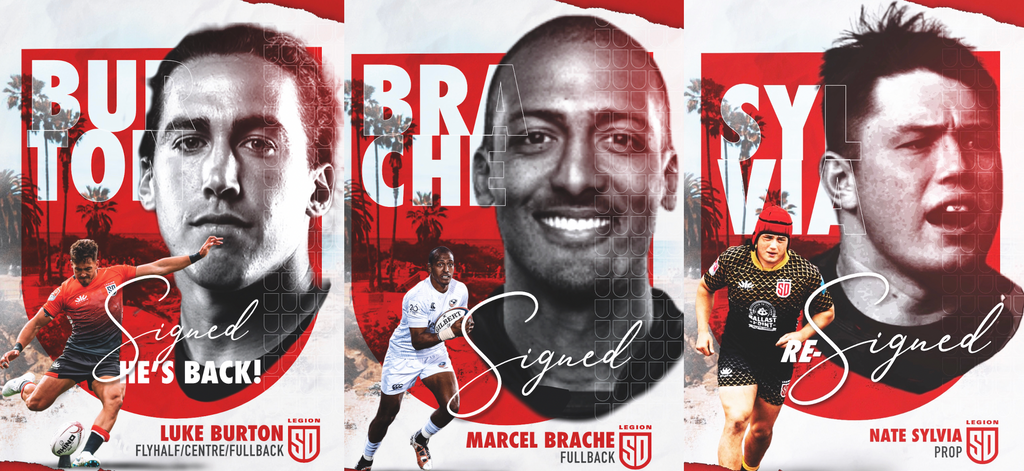 Player Announcements with Luke Burton, Marcel Brache, and Nate Sylvia