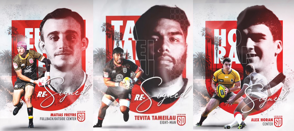 PLAYER ANNOUNCEMENTS WITH MATIAS FREYRE, TEVITA TAMEILAU, AND ALEX HORAN