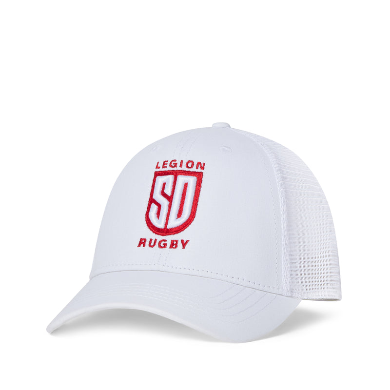 SD LEGION White Mesh Ponytail Snapback