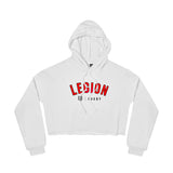 SD Legion Essential Women's Cropped White Hoodie